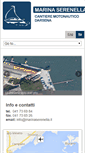 Mobile Screenshot of darsena-serenella-venezia.com